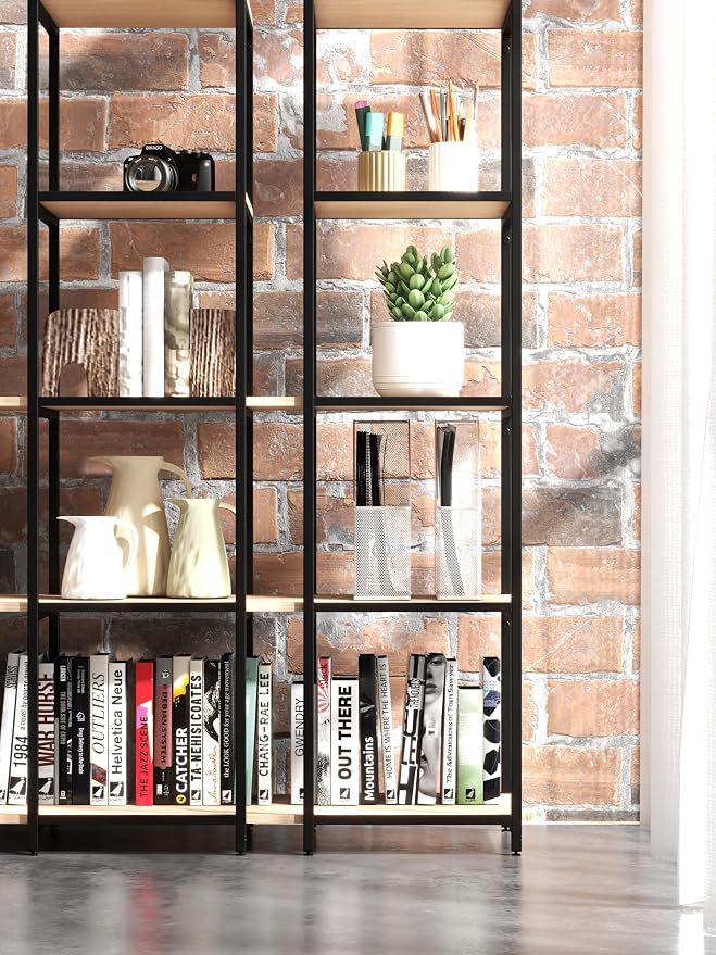 CB Home Square Ladder Shape Shelving - Modular Shelving System Customizable with 30+ Free Combinations- Contract Grade Quality