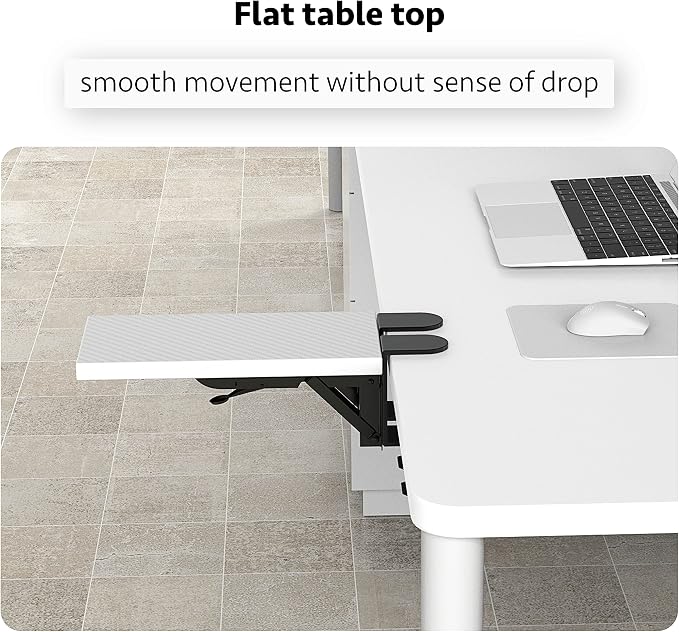 Computer arm Support Bracket, Suitable for Office desks, Sturdy Mouse arm Support, Computer Desk Extender, Suitable for Home and Office