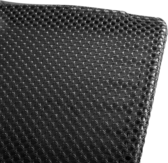 Mount-It! Under Desk Privacy Panel for Sit Stand Workstations [41 Inches Wide], with Cable Management and Organizer Pockets, Modesty Desk Skirt for Home and Office (Black)