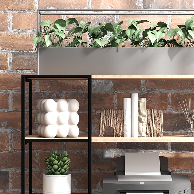 CB Home Square Wide 6-Tier Shelving - Modular Shelving System Customizable with 30+ Free Combinations- Contract Grade Quality