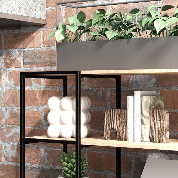 CB Home Square Wide 6-Tier Shelving - Modular Shelving System Customizable with 30+ Free Combinations- Contract Grade Quality