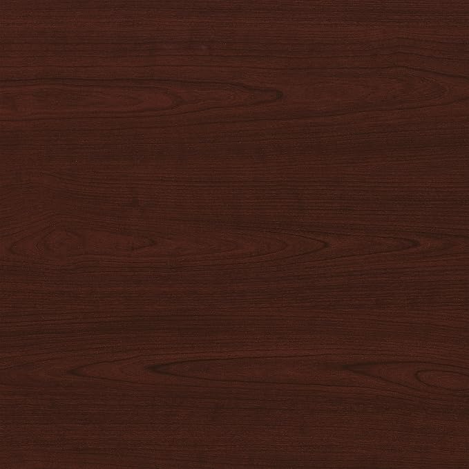 Bush Furniture Cabot 42W Shell Desk Return in Harvest Cherry