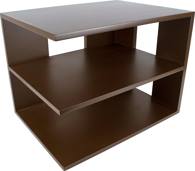 Victor Wood Corner Shelf, B1120 (Mocha Brown)